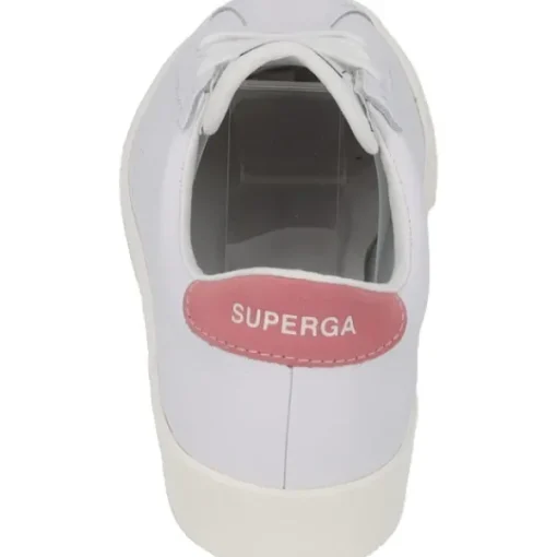 Damen Superga Sneakers<2843 Club S S7126CW, Sneakers Low, Damen, white pink favorio