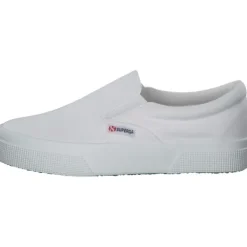 Damen Superga Slipper<2740 Platform Slip On S7122RW, Slipper, Damen, white