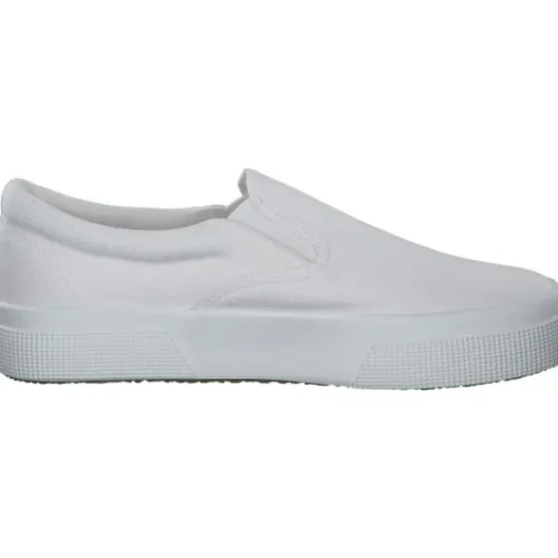 Damen Superga Slipper<2740 Platform Slip On S7122RW, Slipper, Damen, white