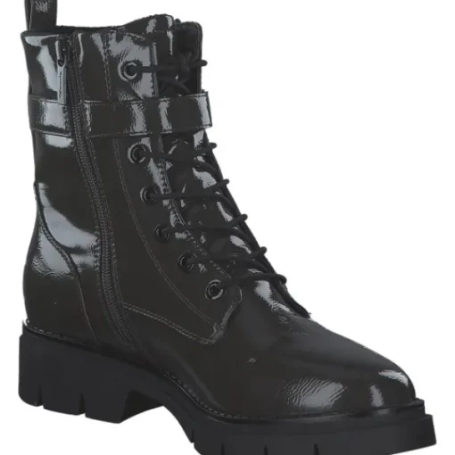 Damen Tamaris Stiefel<1-25289-41/724 , Stiefeletten, Damen, OLIVE PATENT