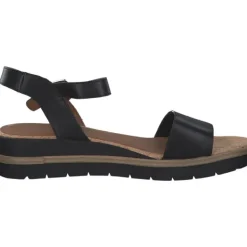 Damen Tamaris Sandalen<28222, Klassische Sandalen, Damen, Schwarz (Black)