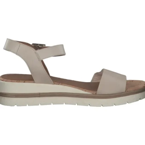 Damen Tamaris Sandalen<28222, Klassische Sandalen, Damen, Beige
