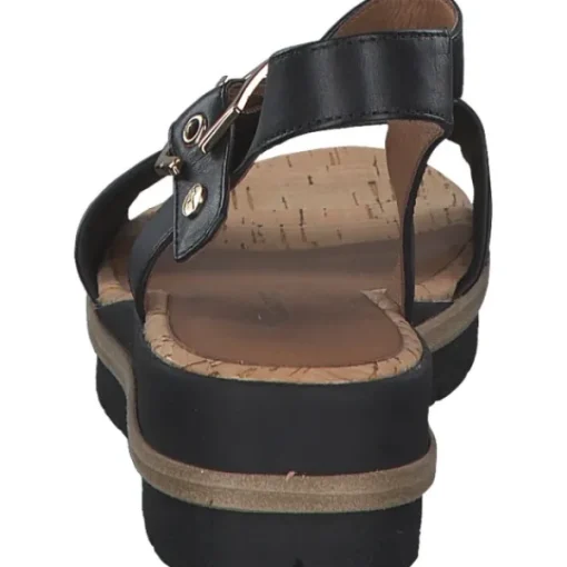 Damen Tamaris Sandalen<28222, Klassische Sandalen, Damen, Schwarz (Black)
