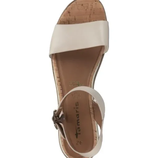 Damen Tamaris Sandalen<28222, Klassische Sandalen, Damen, Beige
