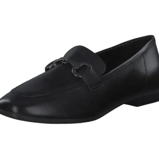 Damen Tamaris Slipper<1-24222-42/003, Mokassins, Damen, BLACK LEATHER