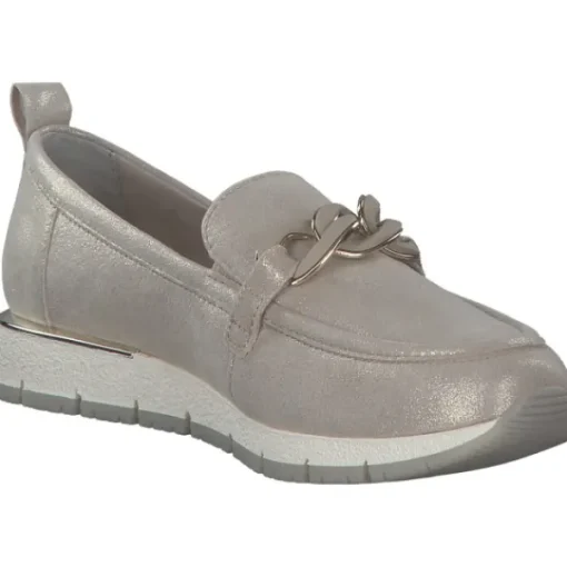 Damen Tamaris Slipper<24711-42, Mokassins, Damen, champagne