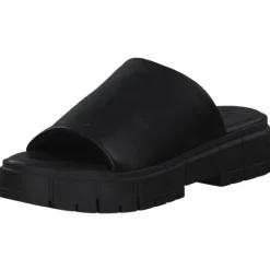 Damen Tamaris Pantoletten & Badeschuhe<27252, Pantoletten, Damen, Schwarz