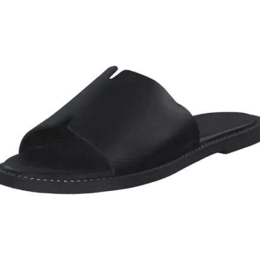 Damen Tamaris Pantoletten & Badeschuhe<27135-42, Plateau-Pantoletten, Damen, Schwarz