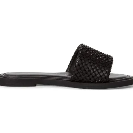 Damen Tamaris Pantoletten & Badeschuhe<27125, Plateau-Pantoletten, Damen, Schwarz