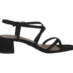 Damen Tamaris Sandaletten<28204, Plateau-Sandaletten, Damen, BLACK