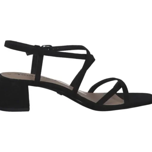 Damen Tamaris Sandaletten<28204, Plateau-Sandaletten, Damen, BLACK