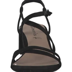 Damen Tamaris Sandaletten<28204, Plateau-Sandaletten, Damen, BLACK
