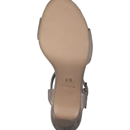Damen Tamaris Sandaletten<28028, Plateau-Sandaletten, Damen, Beige