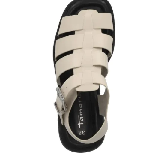 Damen Tamaris Sandaletten<28275, Sandaletten, Damen, beige