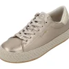 Damen Tamaris Klassische- & Business Schuhe<23713, Schnürschuhe, Damen, gold