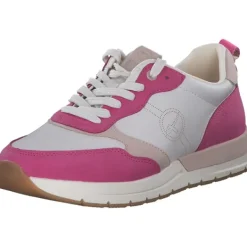 Damen Tamaris Klassische- & Business Schuhe<23733, Schnürschuhe, Damen, Pink