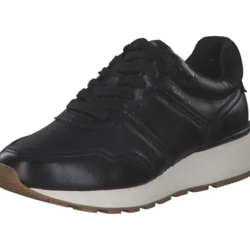 Damen Tamaris Klassische- & Business Schuhe<1-23740-43/003, Schnürschuhe, Damen, Schwarz