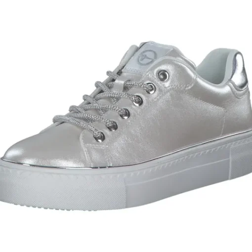 Damen Tamaris Klassische- & Business Schuhe<23751-44, Schnürschuhe, Damen, WHITE PEARL