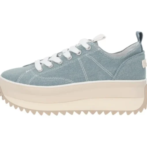 Damen Tamaris Klassische- & Business Schuhe<23731, Schnürschuhe, Damen, denim