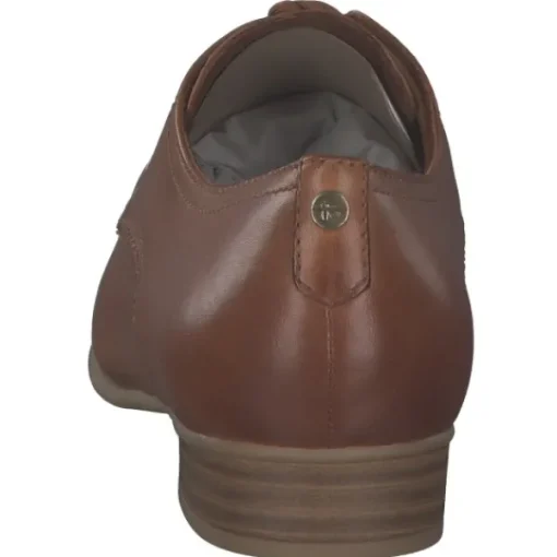 Damen Tamaris Klassische- & Business Schuhe<23218, Schnürschuhe, Damen, Braun (Nut)