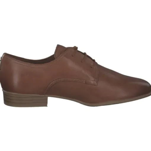 Damen Tamaris Klassische- & Business Schuhe<23218, Schnürschuhe, Damen, Braun (Nut)