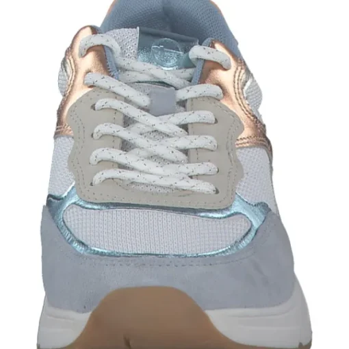 Damen Tamaris Klassische- & Business Schuhe<23745-43, Schnürschuhe, Damen, LIGHT BLUE COMB
