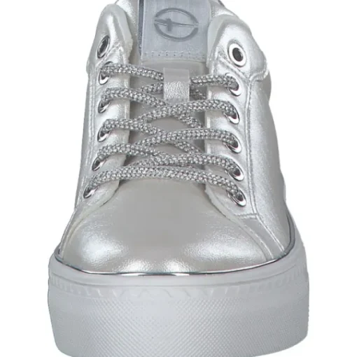 Damen Tamaris Klassische- & Business Schuhe<23751-44, Schnürschuhe, Damen, WHITE PEARL