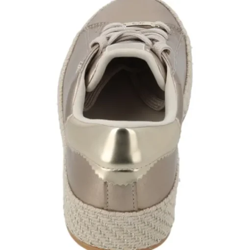 Damen Tamaris Klassische- & Business Schuhe<23713, Schnürschuhe, Damen, gold