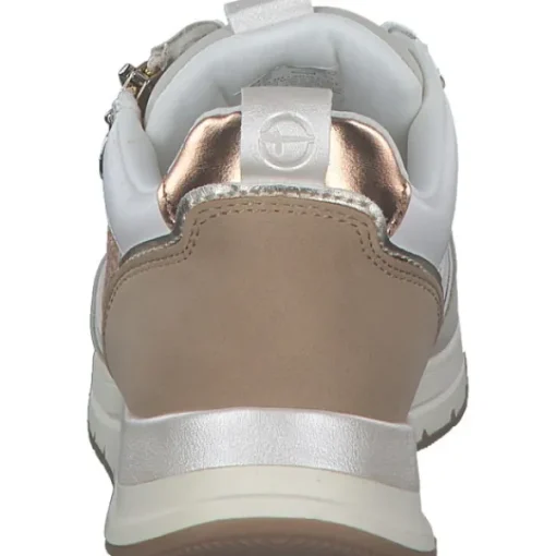 Damen Tamaris Klassische- & Business Schuhe<23732, Schnürschuhe, Damen, IVORY STRUCT