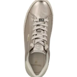 Damen Tamaris Klassische- & Business Schuhe<23713, Schnürschuhe, Damen, gold