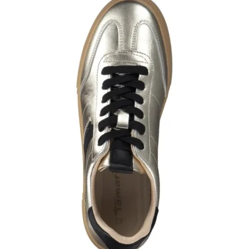 Damen Tamaris Klassische- & Business Schuhe<1-23788-42/933, Schnürschuhe, Damen, LIGHT GOLD