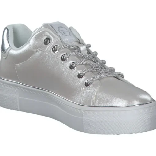 Damen Tamaris Klassische- & Business Schuhe<23751-44, Schnürschuhe, Damen, WHITE PEARL