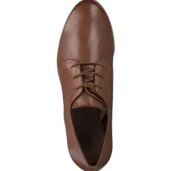 Damen Tamaris Klassische- & Business Schuhe<23218, Schnürschuhe, Damen, Braun (Nut)