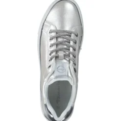 Damen Tamaris Klassische- & Business Schuhe<23751-44, Schnürschuhe, Damen, WHITE PEARL