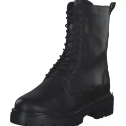 Damen Tamaris Stiefel<26286, Schnürstiefeletten, Damen, Black