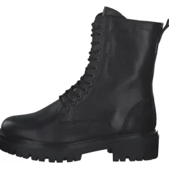 Damen Tamaris Stiefel<26286, Schnürstiefeletten, Damen, Black