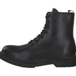 Damen Tamaris Stiefel<25269, Schnürstiefeletten, Damen, Schwarz