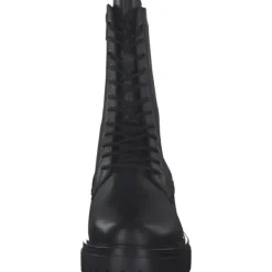 Damen Tamaris Stiefel<26286, Schnürstiefeletten, Damen, Black