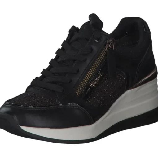 Damen Tamaris Sneakers<23703, Sneakers Low, Damen, BLACK/COPPER
