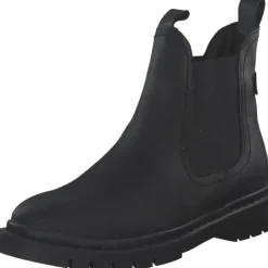 Damen Tamaris Stiefel<1-25829-43/001, Stiefeletten, Damen, Black (Schwarz)