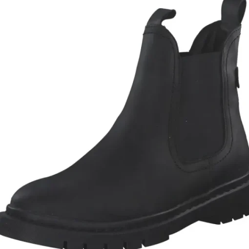 Damen Tamaris Stiefel<1-25829-43/001, Stiefeletten, Damen, Black (Schwarz)