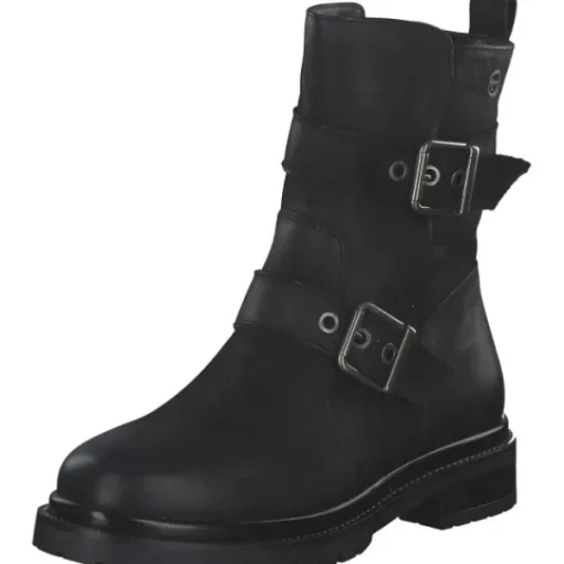 Damen Tamaris Stiefel<1-25474, Stiefeletten, Damen, Black (Schwarz)
