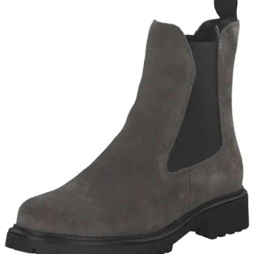 Damen Tamaris Stiefel<25427, Stiefeletten, Damen, GREY SUEDE