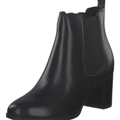 Damen Tamaris Stiefel<1-25377-41/001, Stiefeletten, Damen, Schwarz (Black)
