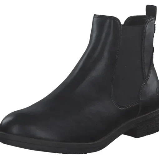 Damen Tamaris Stiefel<1-25312-41/001, Stiefeletten, Damen, Schwarz (Black)