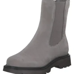 Damen Tamaris Stiefel<1-25477-43/200, Stiefeletten, Damen, Grau (Grey)