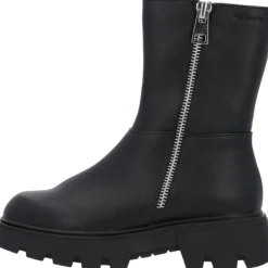 Damen Tamaris Stiefel<25802, Stiefeletten, Damen, Schwarz