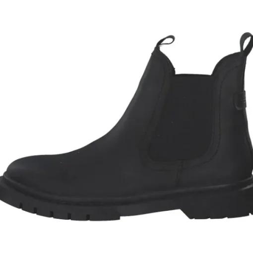 Damen Tamaris Stiefel<1-25829-43/001, Stiefeletten, Damen, Black (Schwarz)