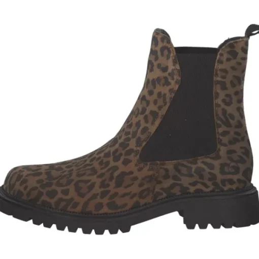 Damen Tamaris Stiefel<1-25849-43/360, Stiefeletten, Damen, Braun (Leopard)