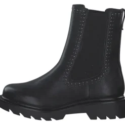 Damen Tamaris Stiefel<1-25465-43/001, Stiefeletten, Damen, Black